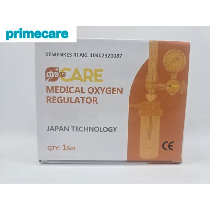 Ready Nesco Oxygen Regulator / Regulator Oksigen Nesco / Chrona Care Oxygen Regulator
