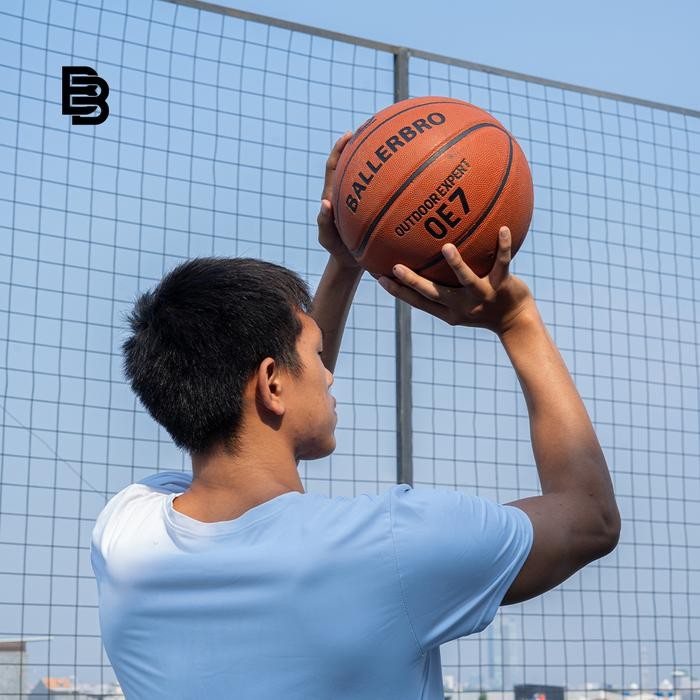 Bola Basket Ballerbro Oe7 Bola Basket Outdoor Size 7 Bola Basket Pria Bola Basket Kulit Promo 