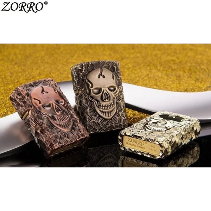 Korek Api Zorro Modern Unik Zorro Skull