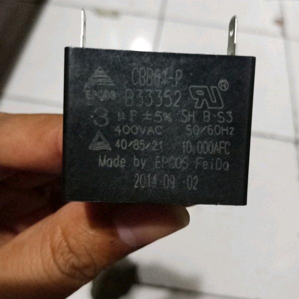 Kapasitor Fan Outdoor 3 mf Epcos Original
