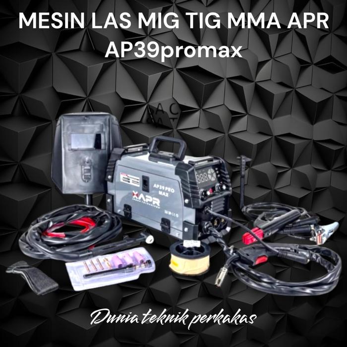 MESIN LAS APR AP39 PROMAX  MIG TIG MMA ORIGINAL