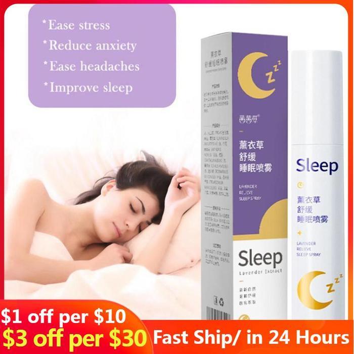 Soothe Sleep Deep Enjoyable Sleep Sleep Spray Insomnia Essential Oil 90ML Lavender Pillow Insomnia
