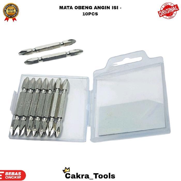 NEW MATA OBENG ANGIN ISI-10 PCS / MATA OBENG obeng kembang