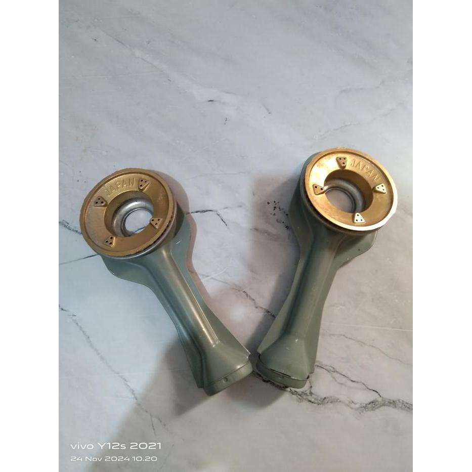 Terlaris 2 Set Corong & Burner Japan Kompor Gas Umum Tipe Sanex Zuko RRT Progas Tecstar Niko Omiko