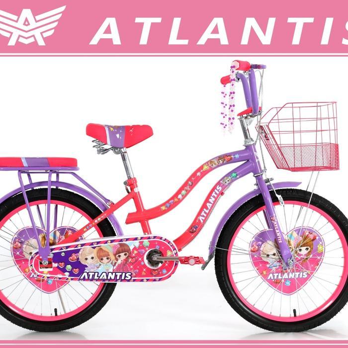 Sepeda anak cewe 20inch Atlantis Aurora