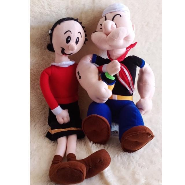 NEW BONEKA POPEYE SAILORMAN - OLIVE