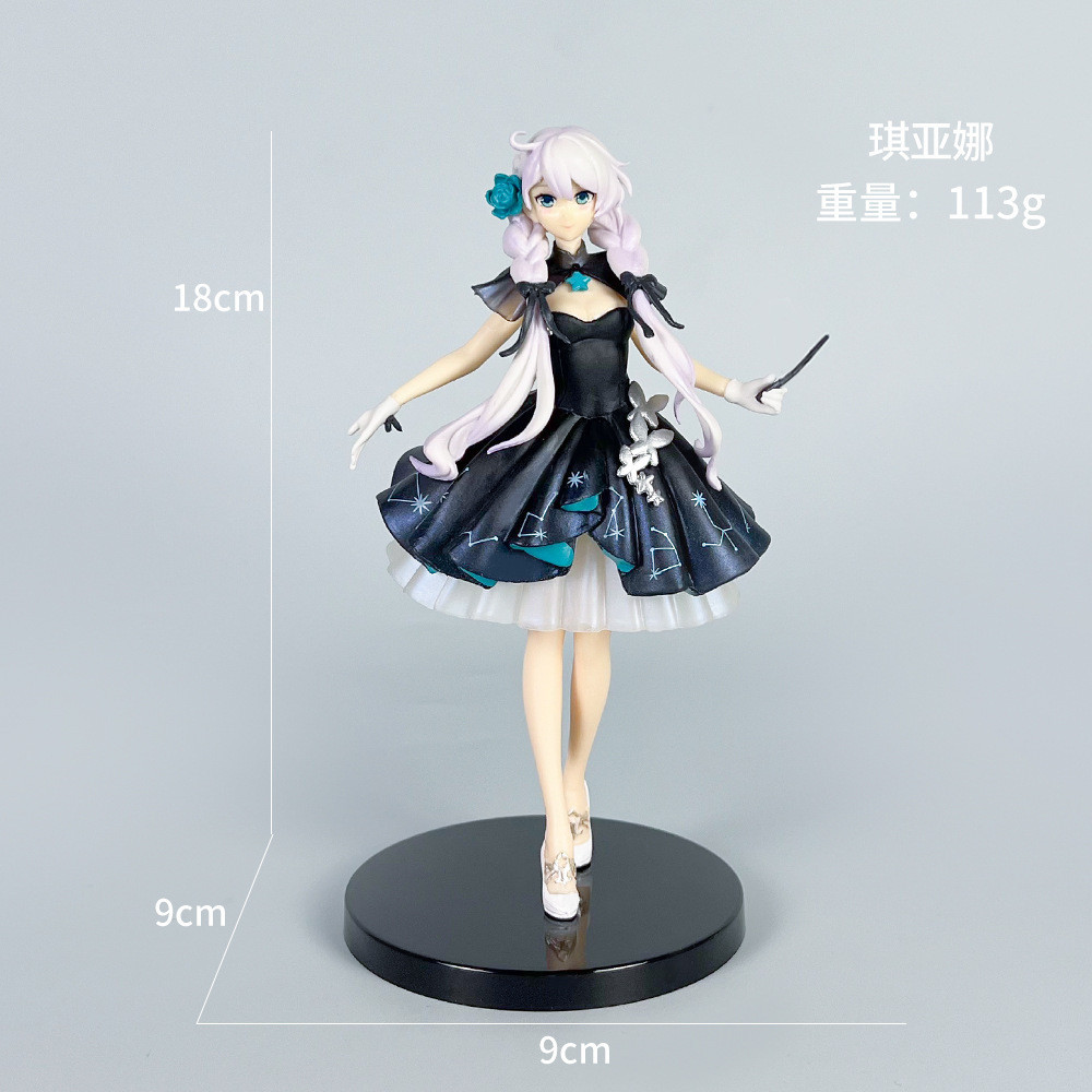 Honkai Impact Kiana Kaslana Symphony Conductor Style Game Character Action Figure Trendy Toy Collect