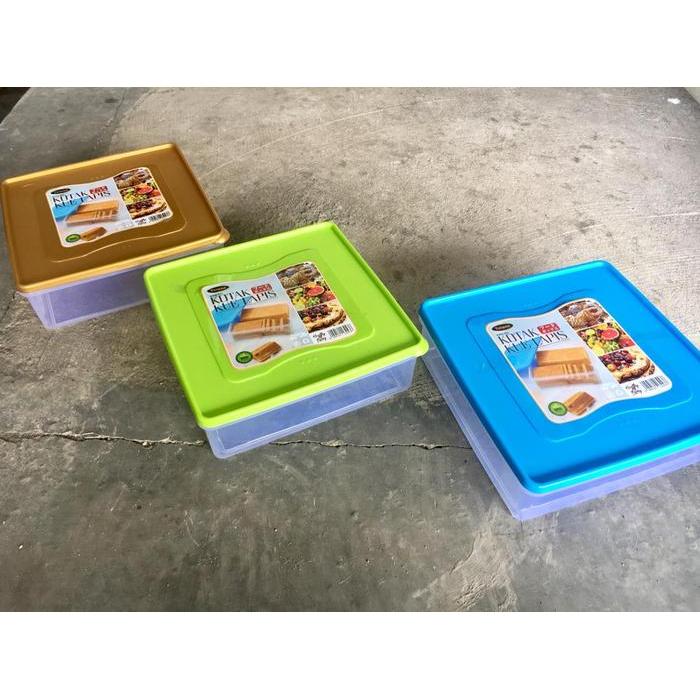 KOTAK KUE LAPIS - MEREK TAIWAN PLASTIK