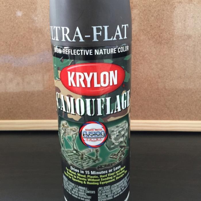 Cat Semprot Efek Loreng/ Krylon Spray Camouflage Military