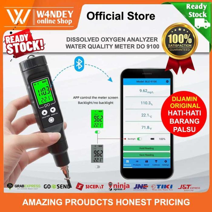 DO 9100 Bluetooth DISSOLVED OXYGEN ANALYZER DO TESTER DIGITAL WATER QUALITY METER DO9100