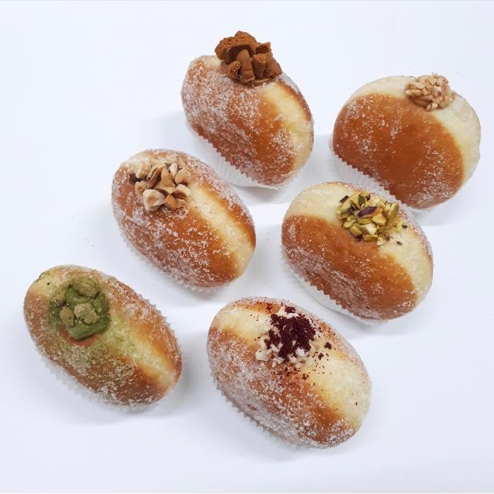 Don Bakeshop - Bomboloni Donut Box Of 4 Terbaruu