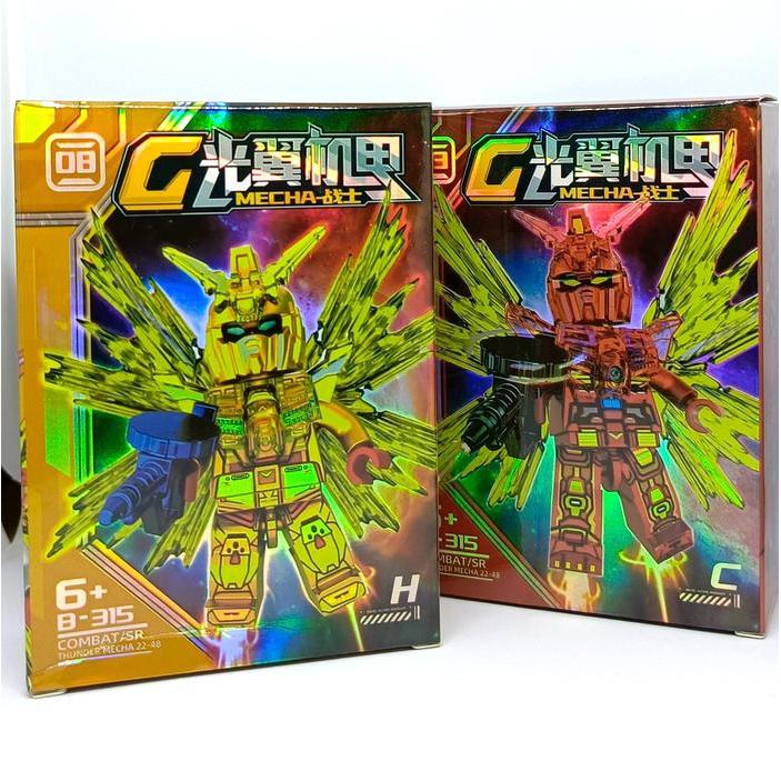PREMIUM ACTION FURE MAINAN ROBOT LEGO GUNDAM MECHA