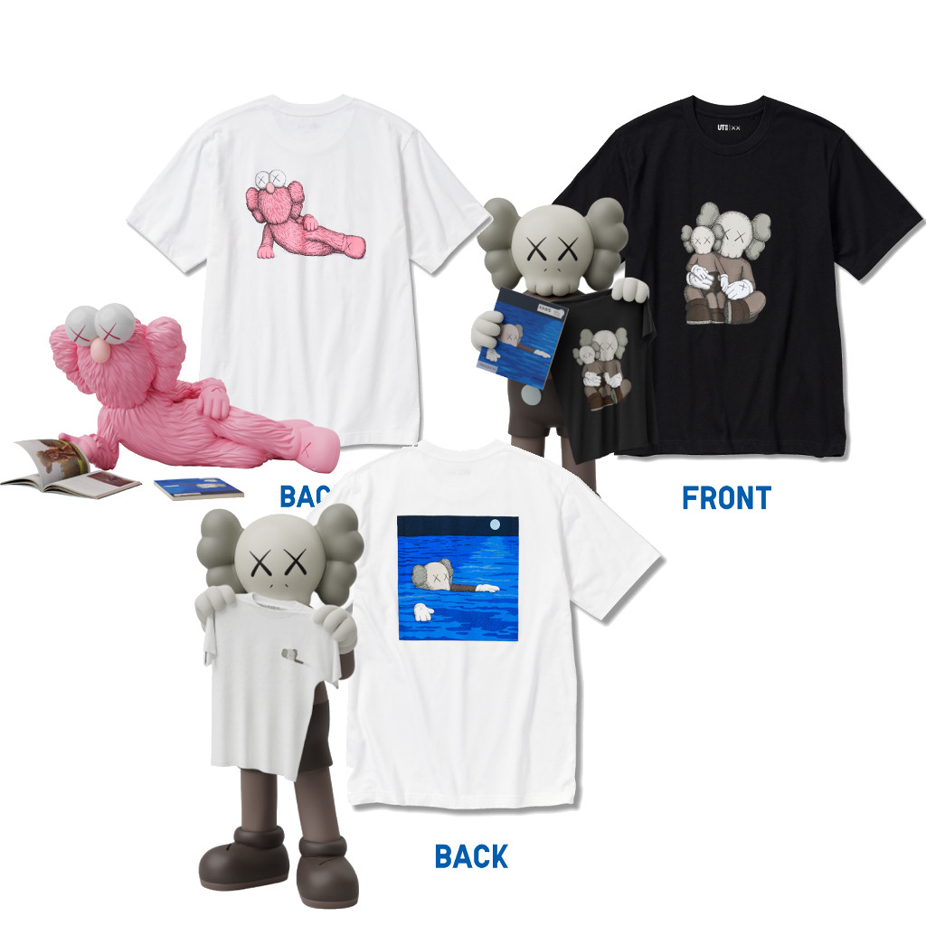 KAWS COLLECTION TEE / KAOS UNIQLO X KAWS / KAOS UT / UNIQLO TEE / KAWS TEE / TSHIRT UNIQLO X KAWSd