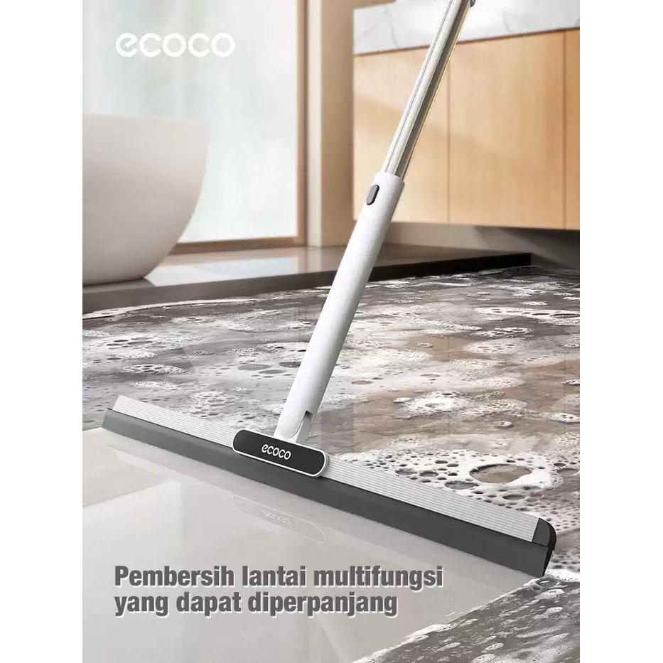 ECOCO Telescopic Wiper Broom - wiper rumah tangga pel wiper kamar mandi Pel lantai kamar mandi wiper
