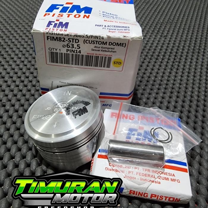 Piston Fim 63.5 Mm Pen 14 Mx - Vixion - Mx King - Klx - Nmax - R15