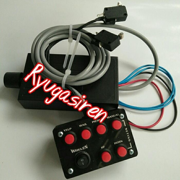 Modul Sirine Whelen Gama G2 80W Bisa Diseting Suara Damkar Pemadam Motorcycle