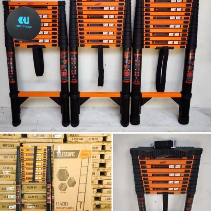 Tangga Teleskopik Single 5.3M