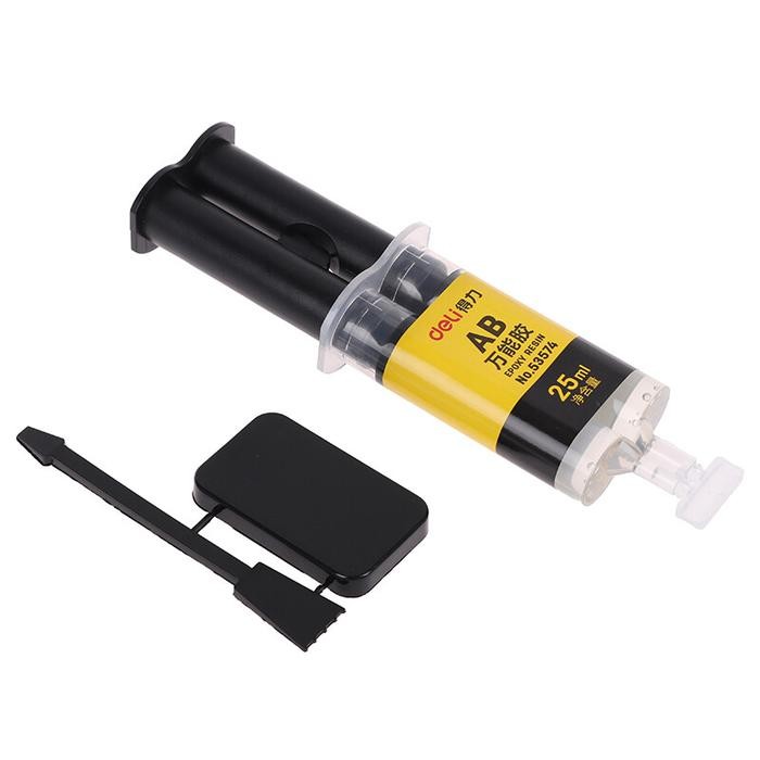 LEM REPARASI PEREKAT KUAT 25ML AB LEM SUPER RESIN EPOKSI LEM CAIR