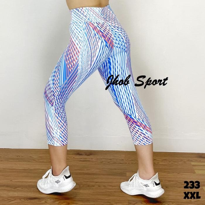 Legging Pendek /Celana Legging Big Size/Legging Olahraga /Celana Olahraga Pendek Wanita Outdoor