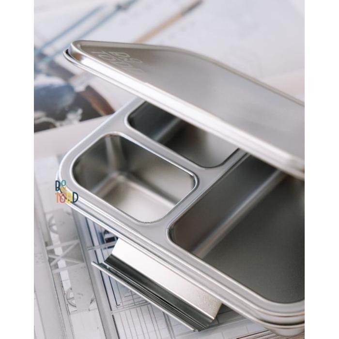 Bon Todd Zurich Bento Box Bontodd Stainless Lunch Box Sekat 3