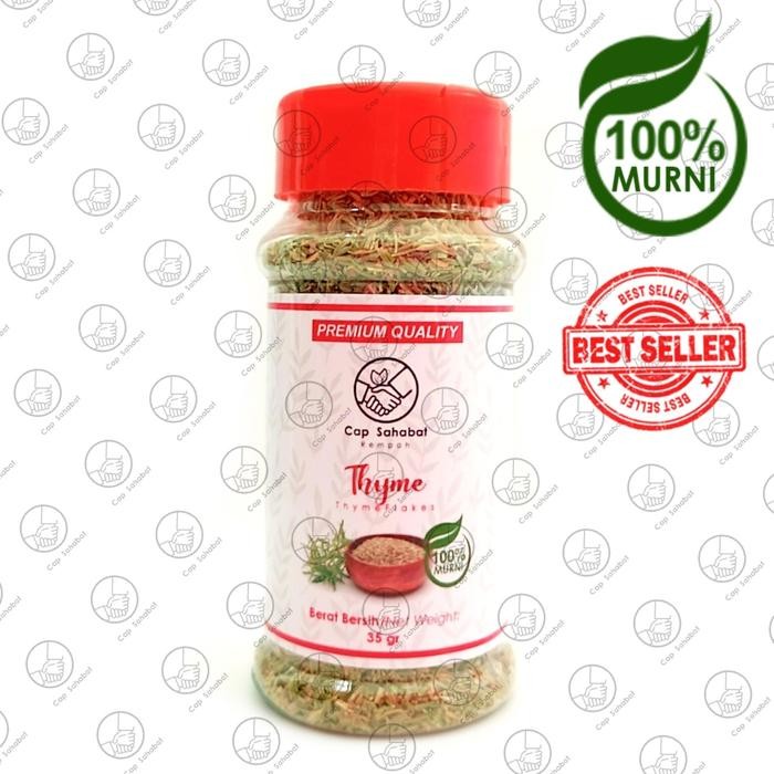 

Premium Cap Sahabat - Thyme Kering Botol Premium / Dried Thyme Leaves
