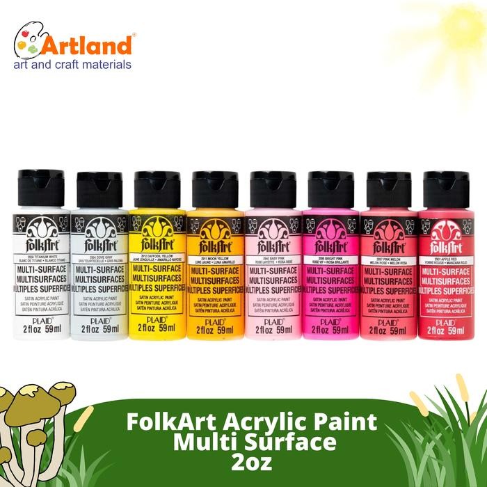 

Pilihan- Folkart Acrylic Paints 2Oz Multi-Surface Satin (1/4)