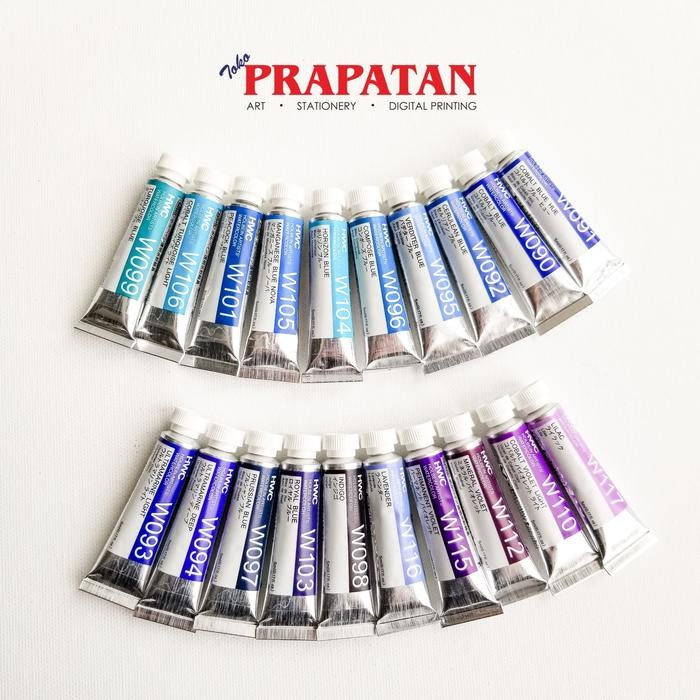 

Pilihan- Holbein Artists Watercolor 5Ml Blue Collection