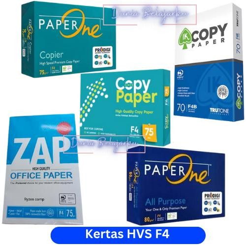 

Pilihan- Kertas Hvs F4 / Folio 70 Gr Copy Paper / Hvs F4 Murah / 1 Rim 500 Lbr
