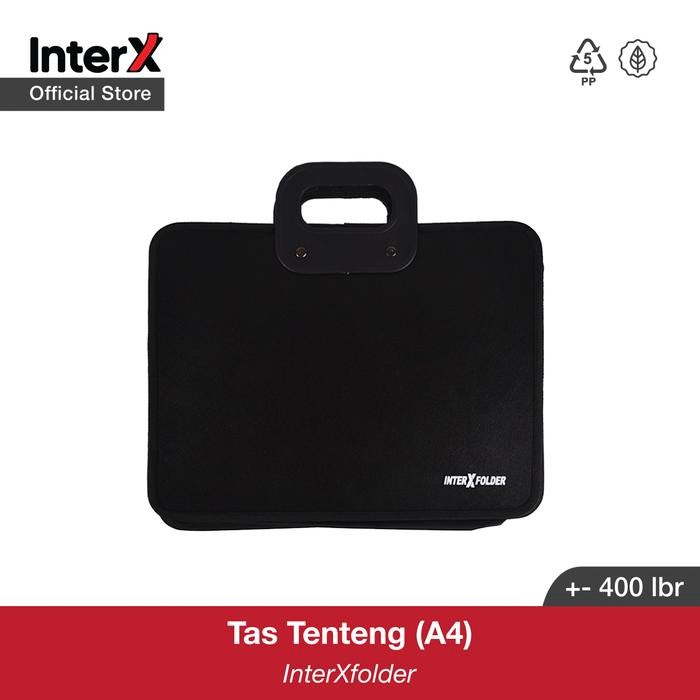 

InterX Folder Carry Bag Map Arsip Serbaguna / Tas Dokumen Tahan Air A4