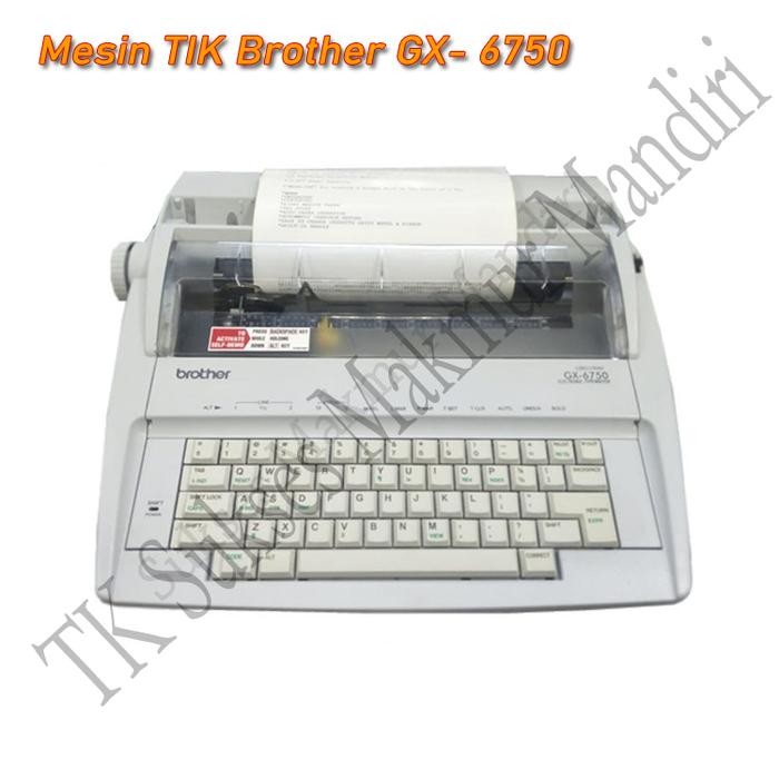 

MESIN TIK BROTHER GX- 6750