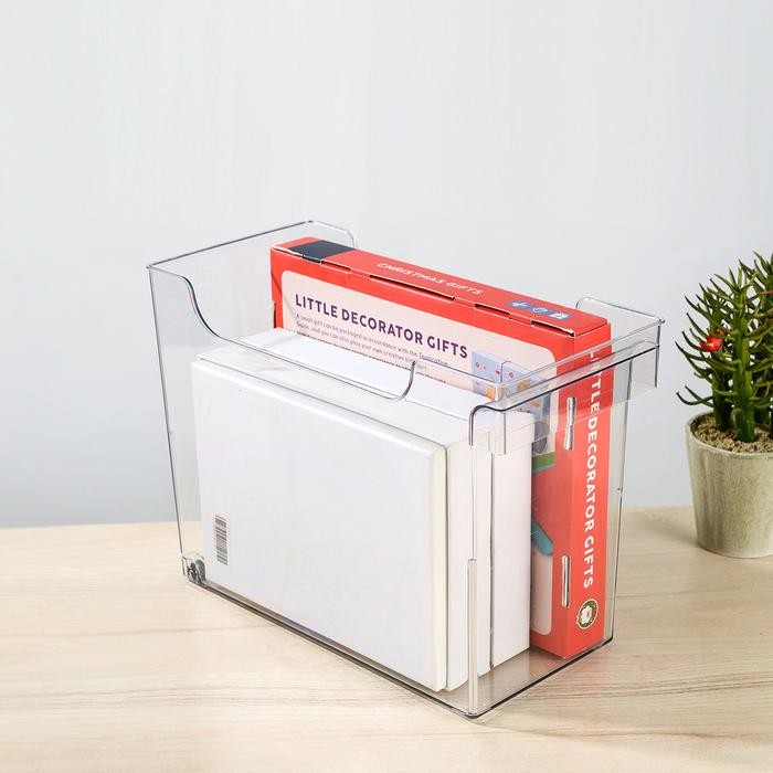 

IUIGA - CLEAR SLIM CABINET ORGANIZER WITH WHEELS S/M TEMPAT FILE