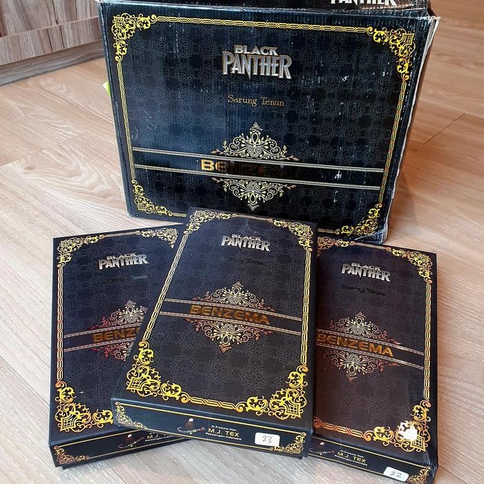 [WS] Bisa COD Sarung Dewasa Benzema Black Panther RB364