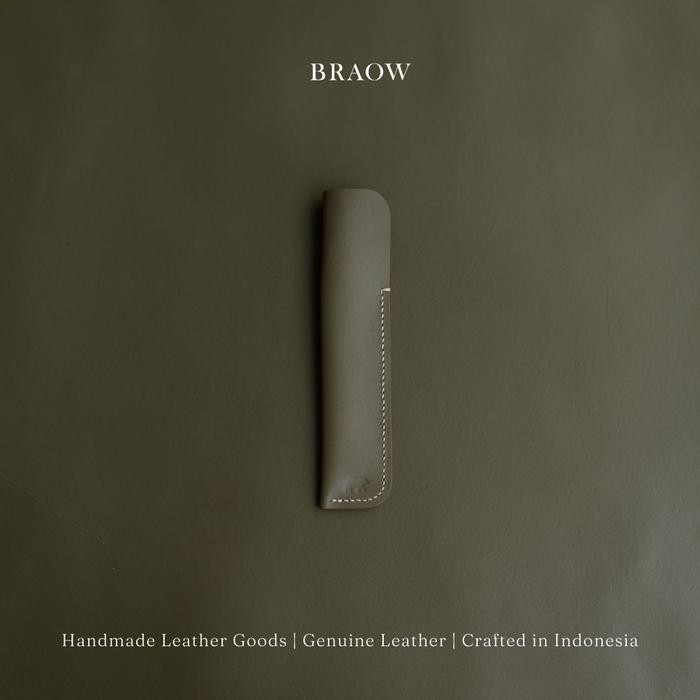 LEATHER PEN SLEEVE, PEN CASE, FOUNTAIN PEN CASE, TEMPAT PENSIL KULIT