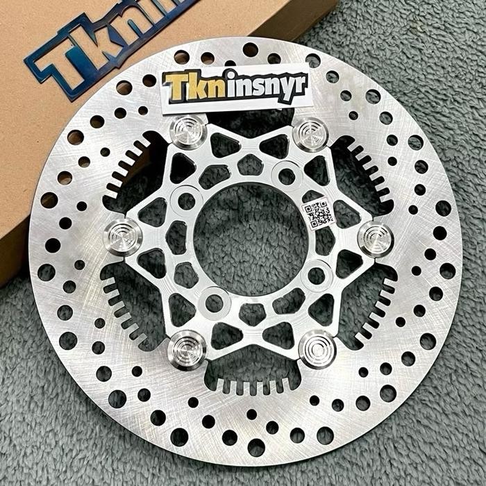 Disc Brake Piringan Cakram Depan 220Mm Universal Lubang 4