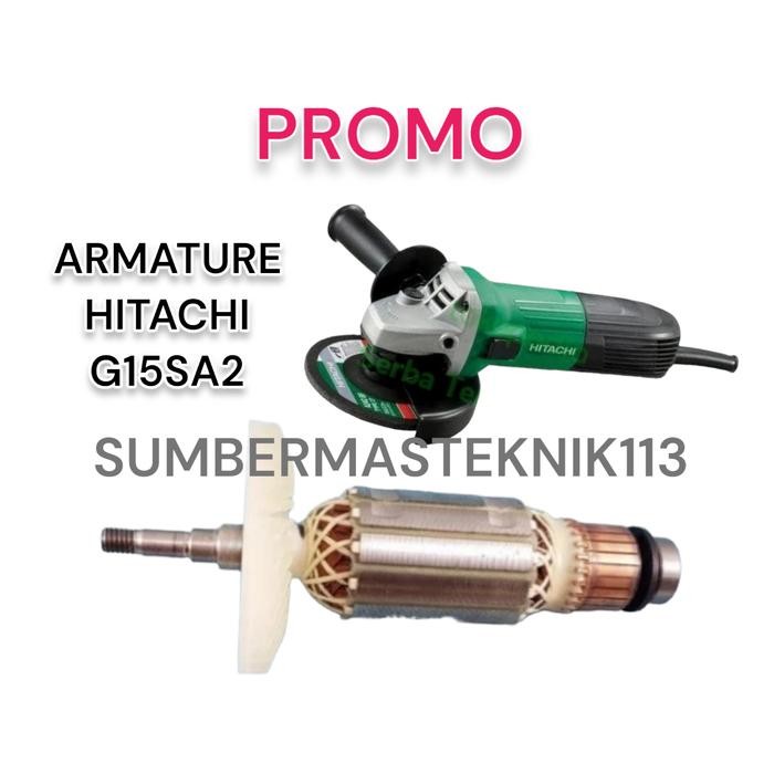 Armature Hitachi G15Sa2 Angker Gerinda Hitachi G15Sa2 Kw
