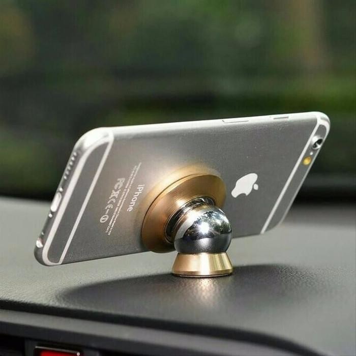 Car Phone Magnet Stand Holder Hp - Dudukan Phone Mobil Car