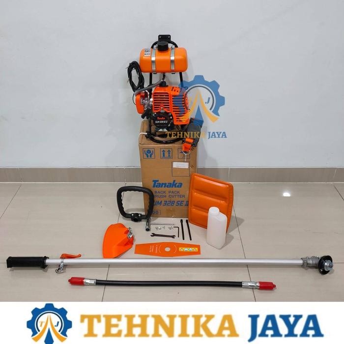 Banyak Dicari Mesin Potong Rumput Tanaka Sum 328 Se 2 Tak Brush Cutter 32.8Cc Terlariss 