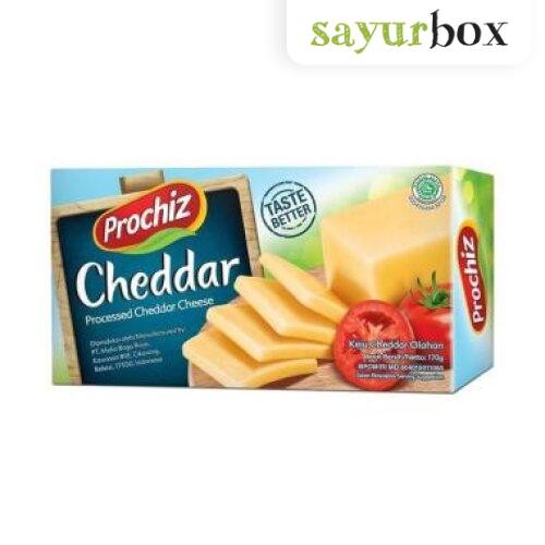 

Pilihan- Prochiz Keju Cheddar 170 Gram Sayurbox