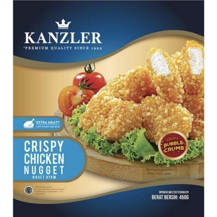 

Pilihan- Kanzler Crispy Chicken Nugget 450 Gr