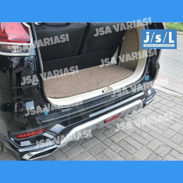 Ready SILLPLATE BELAKANG XPANDER CROSS 2020 REAR SCUFF PLATE BLACK