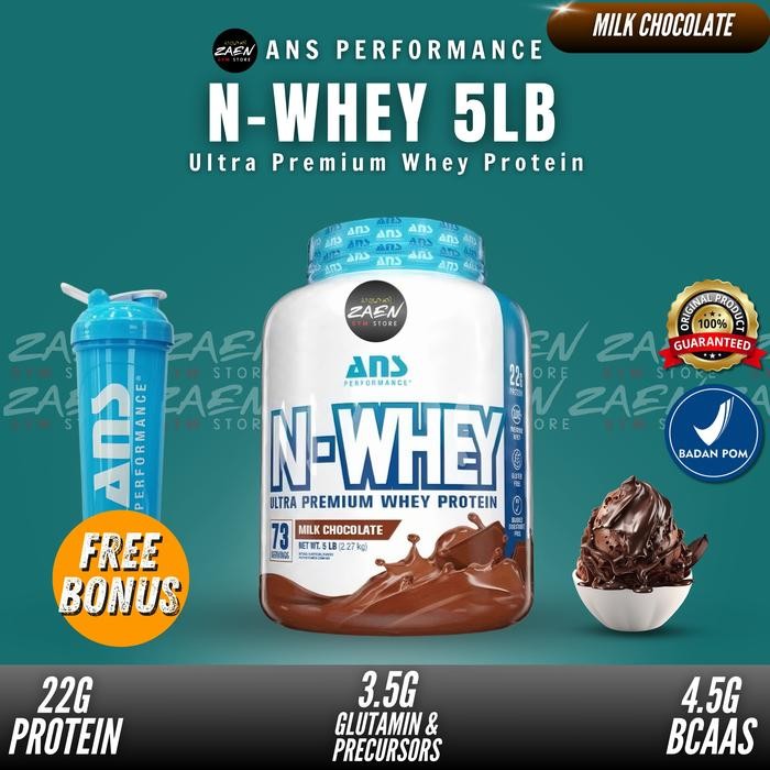 ANS Performance N Whey 5 Lbs BPOM ANS N-Whey
