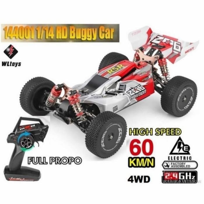 Pilihan- Wl Toys Wl 144001 1:14 Rc Car Buggy 60Km/H