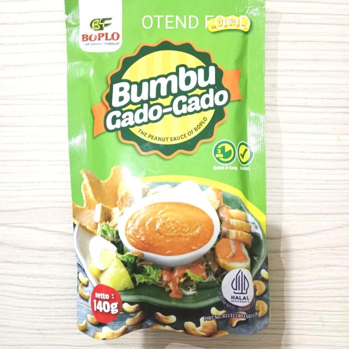 

Stok Baru Bumbu Gado Gado Boplo - Tidak Pedas