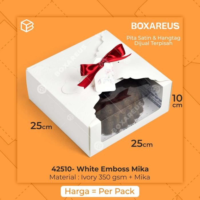 

Box Mika Cake Box Packaging Kotak Kemasan Dus Kue 42510