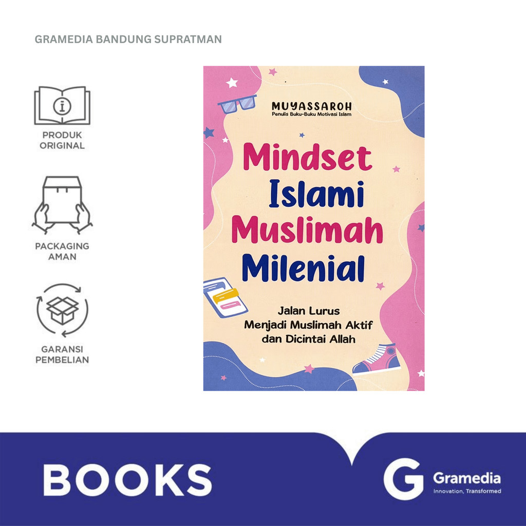 Gramedia Bandung Supratman | MINDSET ISLAMI MUSLIMAH MILENIAL: JALAN LURUS MENJADI MUSLIM | Buku Rel