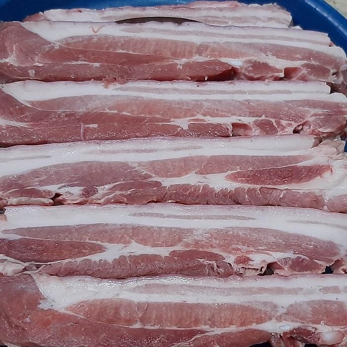 Pilihan- Daging Babi / Samcan / Babi Lokal / Bukan Import / Fresh