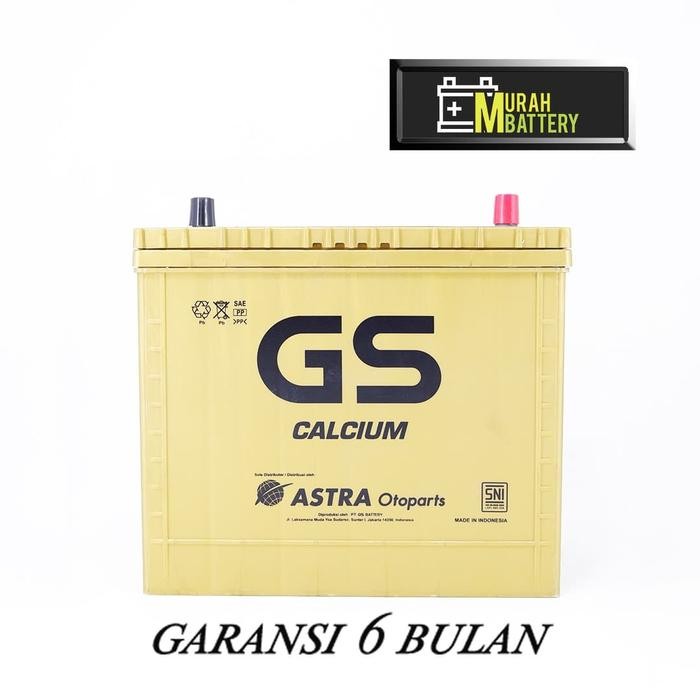 GS Calcium Aki Toyota Sienta NS60LS / 65B24LS - 55Ah Aki Kering