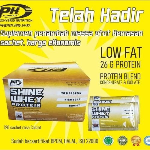 PRO HYBRID WHEY PROTEIN/ PH WHEY PROTEIN SACHET BPOM & HALAL