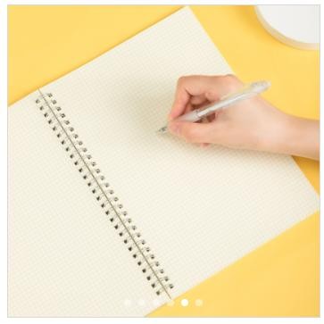 

OJ Deli Buku Catatan Spiral B5 LB580 dengan Kertas Halus - 80 Lembar - Paper Transparan Notebook