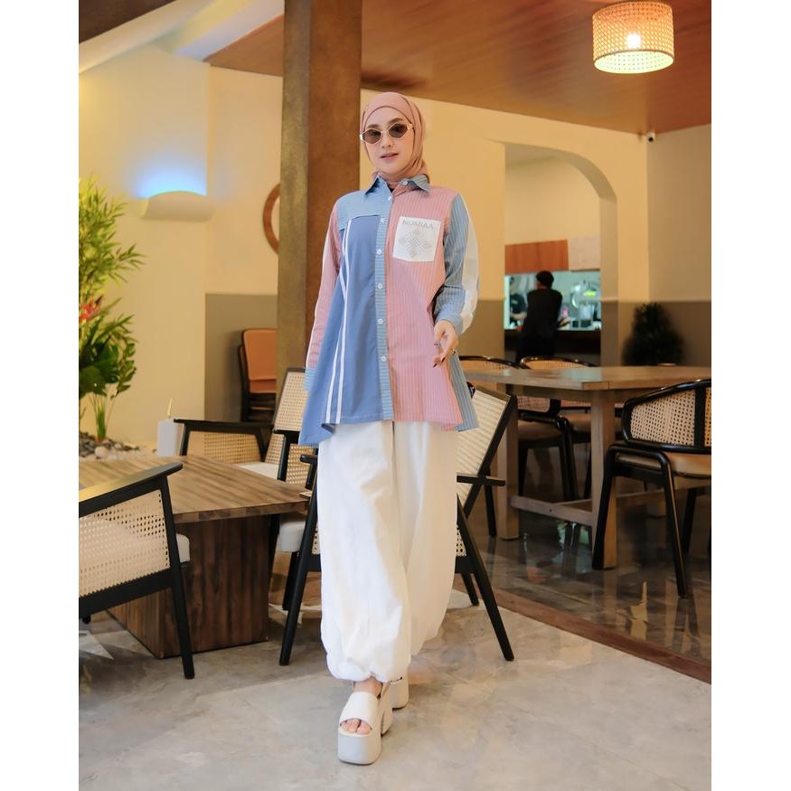 Pilihan- Delia Series By Numiaa Fashion I Atasan Wanita Dress Wanita Muslim Casual